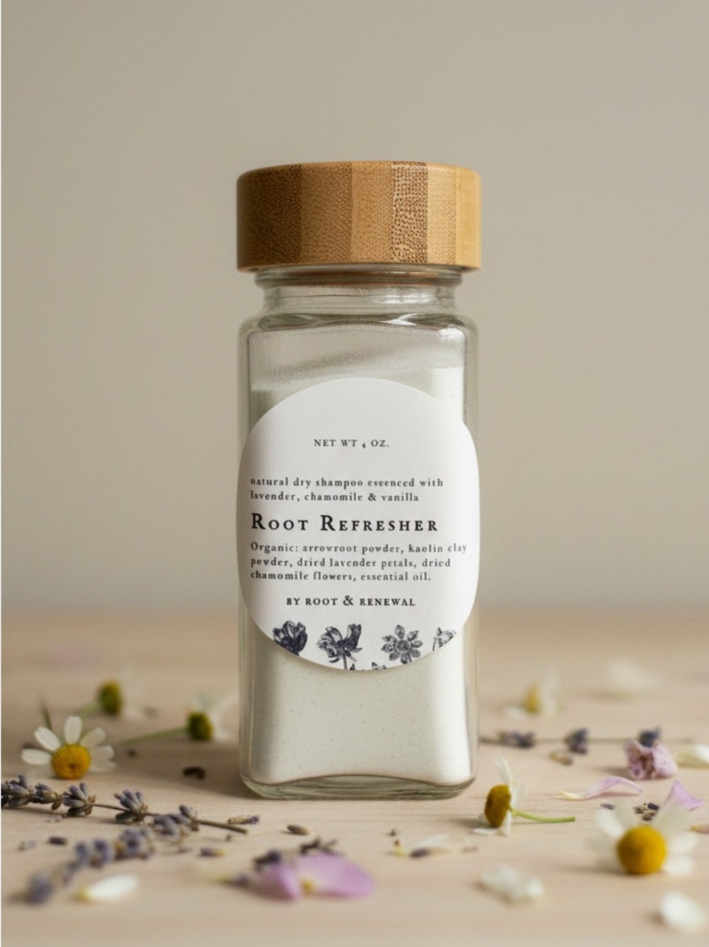 Natural Dry Shampoo Lavender Natural Dry Shampoo Vegan Organic Toxin-Free